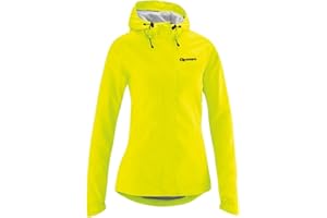 Gonso Damen Regenjacke Sura Light, Fahrradjacke mit Kapuze, wasserdicht und atmungsaktiv, Radjacke mit wärmeisolierendem Innenfutter aus Mesh