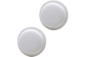 TECDW Lot de 2 AirTag Étui Protection,Compatible avec Apple AirTag Case[Auto-adhésif],étui pour Cartes airtag[Anti-Perte & Anti-Rayures],Protection AirTag Coque Silicone pour iPad,télécommandes (2 Blanc)