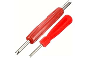 JUGUTA Demonte Obus Valve Extracteur De Valve 2 Côtés,2Pc Pour Réparation De Pneus De Voiture,Résoudre Facilement Les Problèmes De Pneu