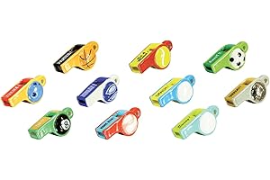 ALCARA FaisTonGateau - fèves thème Coup de sifflet - Fèves de collection pour galette de rois Epiphanie - 10 fèves multicolores