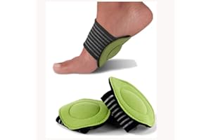 Glamza Foot Arch Support Plantar Cushion Fasciitis Aid Fallen Arches Heel Pain Relief