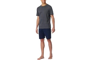 Schiesser Herren Schlafanzug kurz Rundhals - Nightwear Set