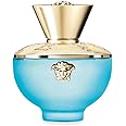Versace Dylan Turquoise Femme Set: Eau de Toilette Spray 100ml, Shower Gel 100ml & Body Lotion 100ml