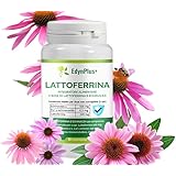 EdynPlus+ Integratore Lattoferrina 200 mg Difese Immunitarie Adulti con Echinacea Purpurea 90 CPS Alto Dosaggio Made in Italy