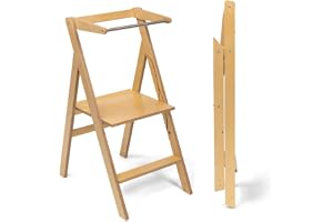 Ette Tete vikbart inlärningstorn med justerbar höjd STEP'n'FOLD (trä)