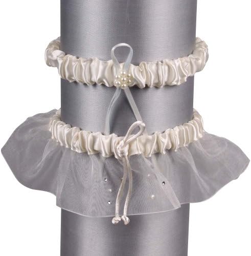 Celebrity Collection, Garter Set, Ivory