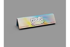 SMOKERS STORE CLOUDZ Rainbow Kingsize Papers with Rainbow Tips (5)
