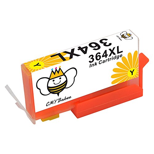 CMYBabee 5er Pack Hohe Ausbeute Ersatz für Epson tintenpatronen 364 XL druckerpatronen 364XL Mit neuem Chip Combo Pack Kompatibel für HP Deskjet 3524 3070A 3520 3522 Photosmart 7510 7520 5510 5510 6510 6520 5511 5512 5514 5515 5520 5522 5524 6512 6515 7515 B8550 B8558 B110c B010a C5370 C5383 C5388 C6324 C6380 D5460 D7560 C310a C410a B209a B210a Drucker (2 Schwarz, 1 Blau, 1 Rot, 1 Gelb) Multi-Pack - 6
