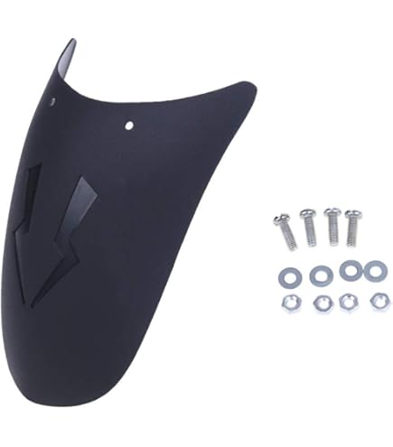 Puig 20544J spatbord achter zwart mat
