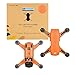 Produktbild Drohnenstore24 DS24 Aufkleber SET für DJI Spark in Carbon Orange für Body Arme und Batterie - 3M Aufkleber