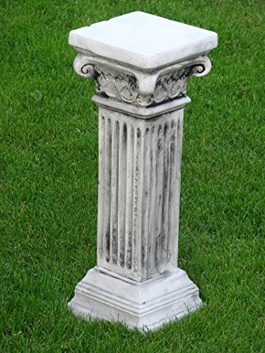 Steinfigur Nr.369 Gartensäule Podest Sockel Säule PALMIRA ca. 44 cm ca. 13 kg - 4