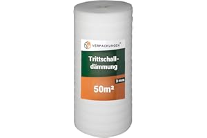 BB-VERPACKUNGEN 50 m² isolation 3 mm - laminé parquet isolation Boden Schall Base protection