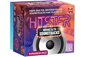 Hitster Movies & TV Soundtracks Spel, Flerfärgad, 2-10 spelare