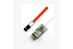 SHEAWA Micro récepteur 4 canaux 4 canaux 4100E 2,4 G pour émetteur SPEKTRUM DSM2