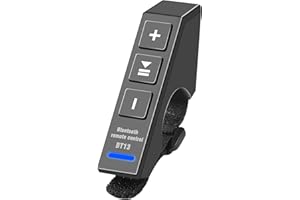 TKSE Pilot kierownicy, pilot zdalnego sterowania, BT13 V5.0 bezprzewodowy pilot zdalnego sterowania do inteligentnego telefonu kierownica motocyklowa