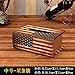 Produktbild SQbjshaop Serviettenbox im europäischen Stil, Bücherkarton, Hotelserviette, Box, Bar, Café, weiche Dekoration, Medium 02 - Star Spangled Banner