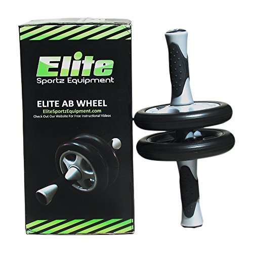 Elite Sportz Ab Roller – Bauchtrainer – abs wheels für Fitness-Training – Crossfit Trainingsgeräte – Komplett vormontiert - 6