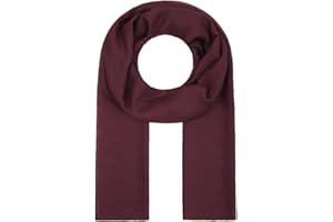 Majea Tuch Lima schmal geschnittenes Damen-Halstuch uni Schal einfarbig Sommerschal Sommer Halstuch (880010)