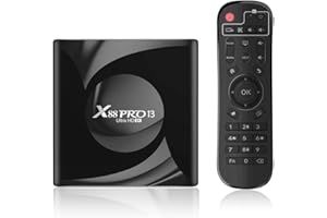 TV box Android 13.0, X88 Pro 13, 4 GB di RAM, 32 GB ROM, RK3528, Quad-Core WiFi6, Dual Band, 2,4 G/5,8 G, Ethernet, 1000 M, BT5.0, 8K, HDR10+, Ultra HD, USB3.0, lettore Smart Home