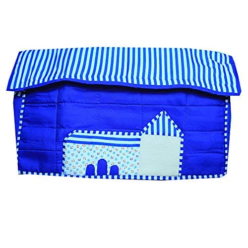 Kuber Industries Stylish Hut Design Sewing Machine Cover (Blue) - KI3501, Standard (NEWS020319)