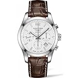 LONGINES Herren-Armbanduhr 41MM Armband Leder BRAUN AUTOMATIK L2.786.4.76.3