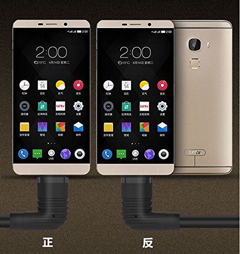 USB Typ C Kabel, AIBULO® Hallo-Speed-USB 3.1 Typ C USB-C Standard Typ A USB 3.0 Datenkabel für Nexus 6P, Nexus 5X, Pixel C, Lumia 950 / 950XL, Huawei Ascend P9 und andere Typ-C Unterstützte Geräte (1m, schwarz) - 6