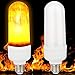 Produktbild E27 9W LED Flamme Feuer Licht, YouGer Effekt simuliert Natur Mais Zwiebeln Decor Lampe (A)