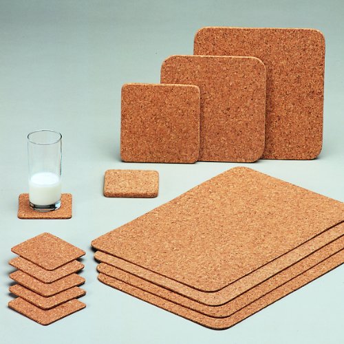 Zeller 02410 Kork-Platzmatten-Set, 4-teilig 44 x 29 cm - 2