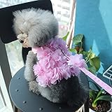 Buenos materiales: Nylon Paquete que incluye: 1 * arnés chaleco de perro + 1 * correa