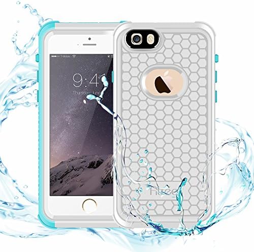 Atree Waterproof Case for iPhone 6/6s,IP68 Waterproof Shockproof Dirtproof Snowproof Cover Case,Full Sealed Underwater Protection Cover Case for iPhone 6/6s(4.7inch)(Blue)