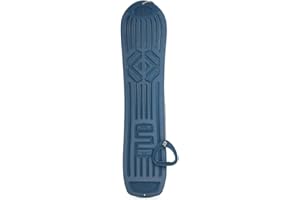 WHAM-O Mini snowboard d'apprentissage pour enfants - 105 cm - Pour débutants - Corde de maintien - Bleu