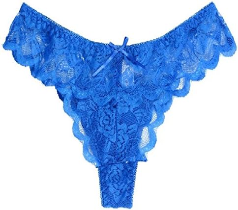 Ribonned & Patterned Soft Touch Thong