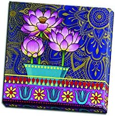 Dorothy Siemens Mehndi Magic Printed on 12x12 Canvas Wall Art