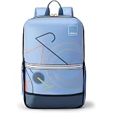 American Tourister Aleo 3.0, 20L Volume 2 Compartment School Backpack with Front Organizer and Spacious Interiors for Girls and Boys - Blue