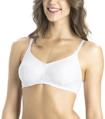 JockeyWomen Cotton 1615 Everyday Bra,Wirefree,Non Padded,Full Coverage,Soft Adjustable Straps |