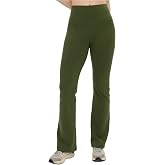 Ayma Active Women's Flare Tights - High Waist, String-Fitting Spanish Leg Tights, Sports and Daily Use