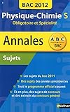 ANNALES BAC 2012 PHYS-CHIMIE S