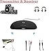 Produktbild VICTORSTAR @ Bluetooth Audioübermittler / -Empfänger,Tragbaren 2-In-1 Drahtloser 3.5mm Audioadapter, Für Heim / Auto-Sound-System, Kopfhörer, Lautsprecher, Fernsehen, iPod, iPhone, Tabletten