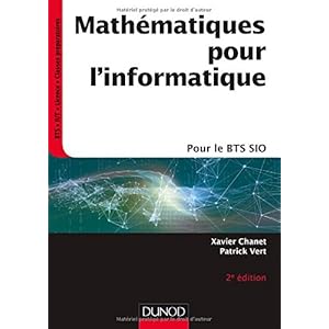 Mathématiques pour l'informatique - 2e éd.- pour le BTS SIO Livre en Ligne - Telecharger Ebook