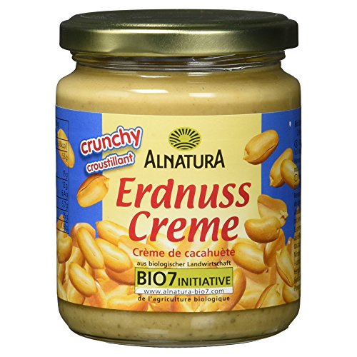 Preisvergleich Produktbild Alnatura Bio Erdnussmus Stückchen, 250 g