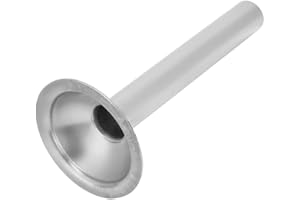 CIKONIELF Tubo di riempimento per ripieno di salsiccia in acciaio inossidabile Creatore manuale di tritacarne Diametro accessorio 19mm