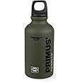 Primus Fuel Bottle 0.35 L - Green - Aluminum - Standard Threads - Liquid Fuel Bottle for Liquid Fuel Camping Stove