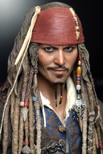 Pirates of the Caribbean On Stranger Tides MMS DX Action Figure 1/6 Jack Sparrow