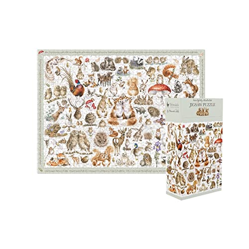 Wrendale Designs by Hannah Dale - Il Paese Set Puzzle - 1000 Pezzi