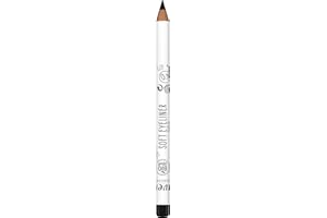 ‎LAVERA lavera Soft Eyeliner - Black 01 - Naturkosmetik - Komfortable Anwendung - Frei von Silikonen - Frei von Mineralöl - Vegan - Bio-Jojobaöl & Bio-Sonnenblumenöl - 1,14g