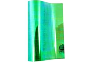 NewL - Pellicola autoadesiva oscurante per faro antinebbia posteriore auto, rivestimento adesivo effetto fumè in vinile per fendinebbia posteriore - 30,5 x 122 cm (verde)