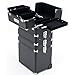 Mollycoddle 4-in-1 All Black Beauty Trolley