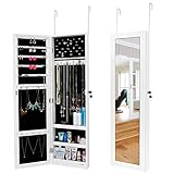 armario joyero sin espejo ELEGANTE Y DURADERO - Con los materiales de alta calidad, puedes estar seguro de que este armario joyero no es solo una preciosa pieza para tu habitación, sino que también ofrece un excelente almacenamiento, siendo resistente y duradero