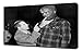 Produktbild pingoo Prints Chaney Jr, Lon (Abbott und Costello treffen Frankenstein) 2,5 cm Kunstdruck, Leinwand, mehrfarbig, 60 x 90 x 5 cm