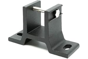 home Trends Awning Wall Bracket for Articulated Arm and Half Cassette Awnings SPP058 with Mounting (2, Aluminium 40 mm Anthracite)